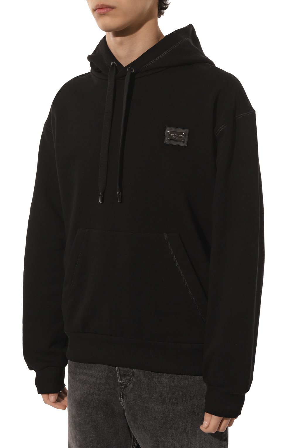 Хлопковое худи DOLCE & GABBANA, арт. G9ZU0T/G7F2G, фото 3