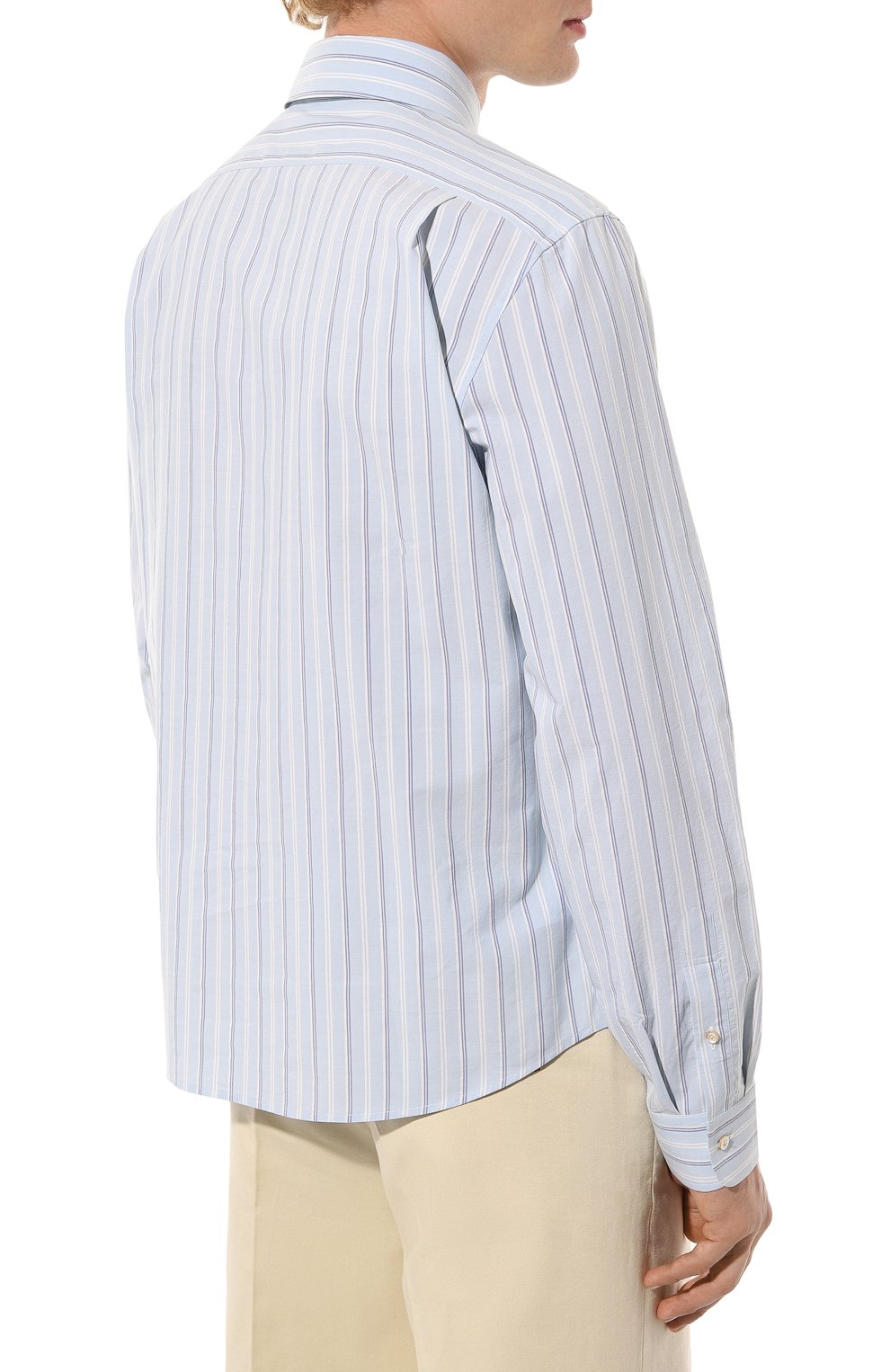 Хлопковая рубашка GUCCI, арт. 625882 ZAEC2, фото 4
