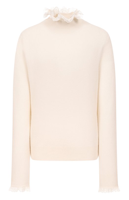 Шерстяной свитер OLOLOL OLKN033/101/BASE Кремовый OLKN033/101/BASE