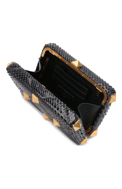 Клатч roman stud из кожи питона VALENTINO, арт. WW2B0J19/RBW/PBIV, фото 4