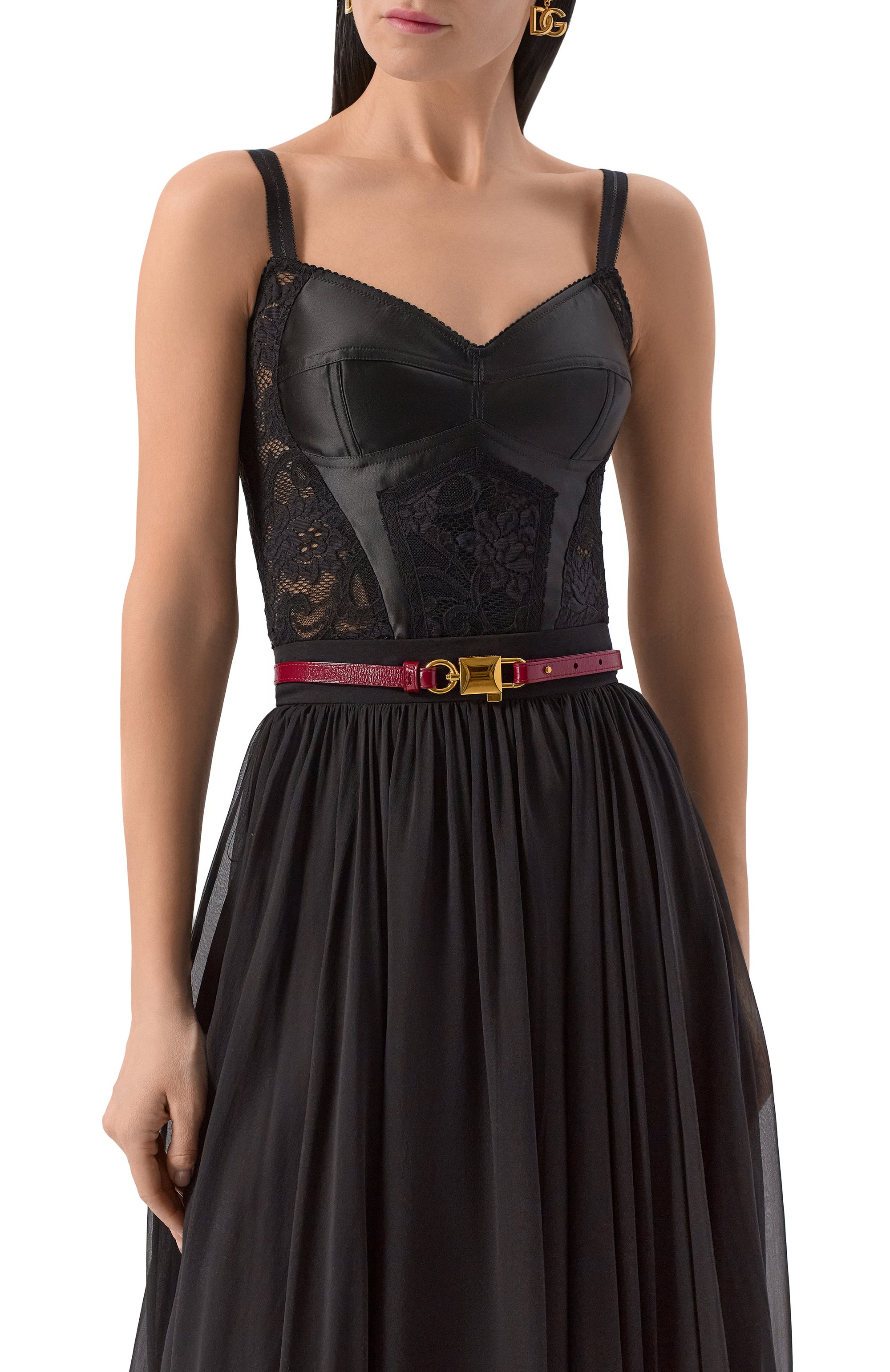 Кожаный ремень DOLCE & GABBANA, арт. BE1673/AZ000, фото 2