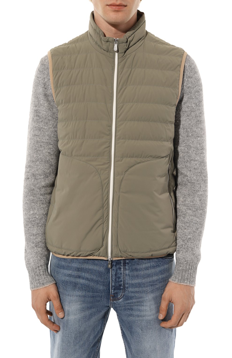 Пуховый жилет BRUNELLO CUCINELLI, арт. MM403B2226, фото 3