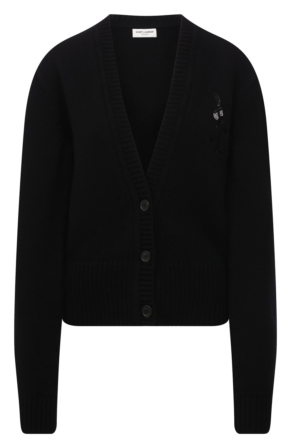 Кашемировый кардиган SAINT LAURENT, арт. 670116/Y75FV, фото 1