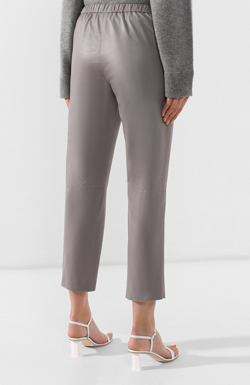 Кожаные брюки DROME, арт. DPD1384P/D400P, фото 4