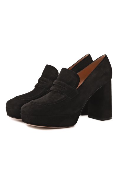 Женские замшевые туфли rouen GIANVITO ROSSI, арт. G25308.70RIC.SUENER0