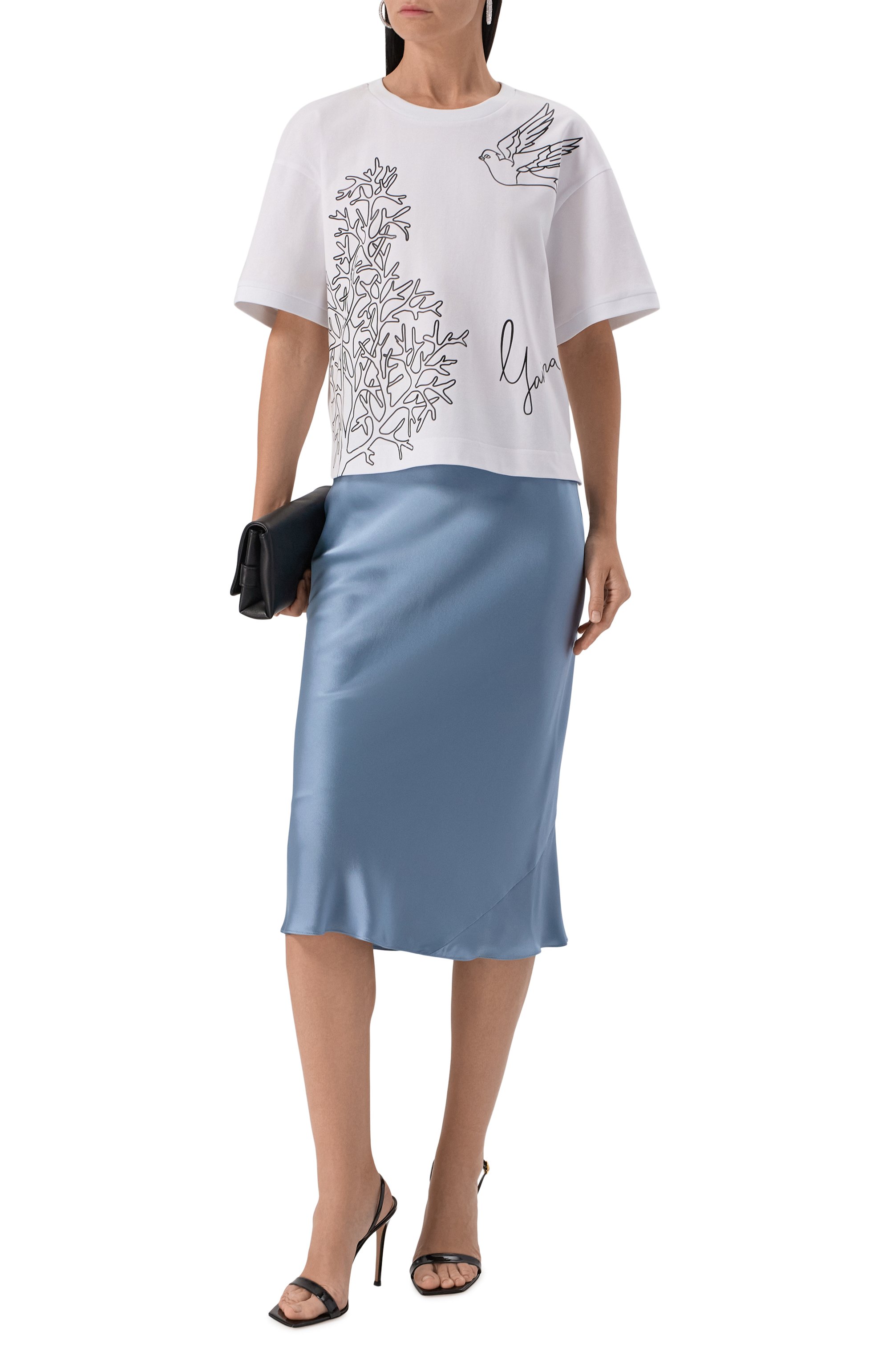 Хлопковая футболка YANINA, арт. T-1984P, фото 2