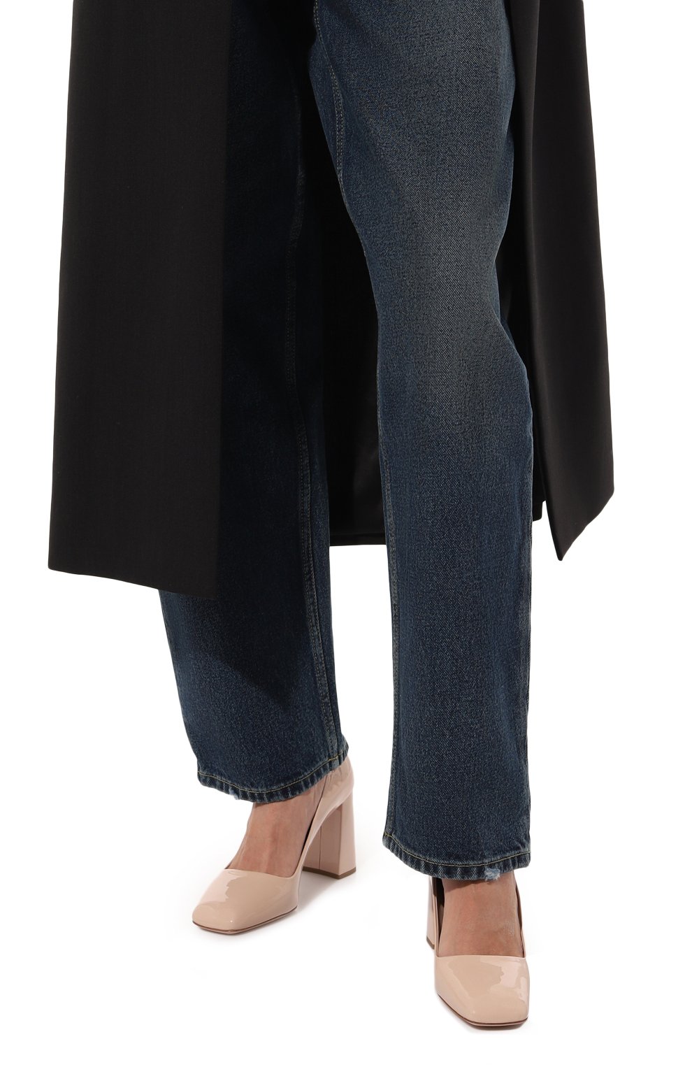 Кожаные туфли PRADA бежевого цвета по цене 76000 руб., арт. 1I983L-069-F0236-085, фото 3 Кожаные туфли PRADA, арт. 1I983L-069-F0236-085, фото 3