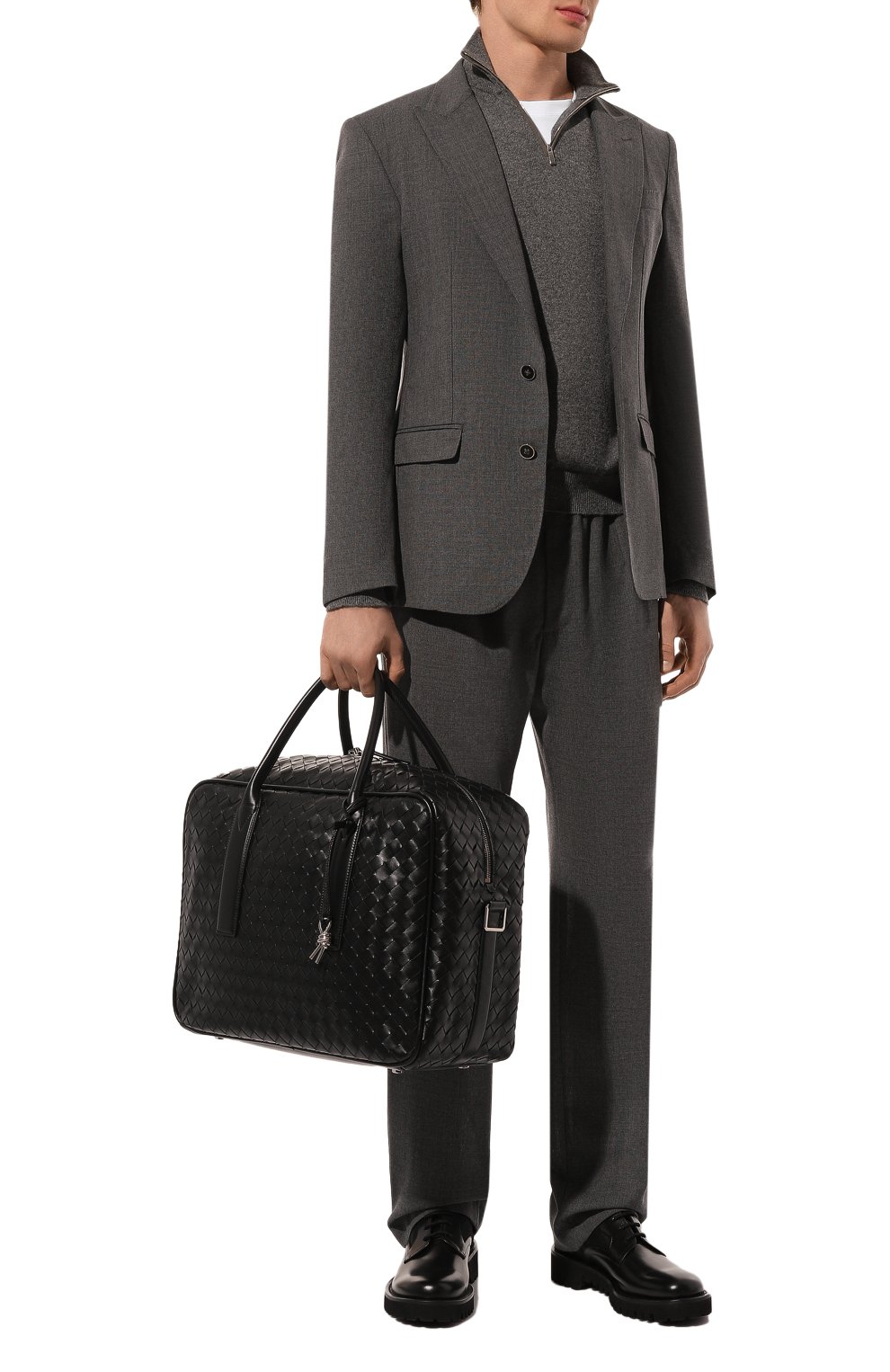 Дорожная сумка getaway weekender medium BOTTEGA VENETA, арт. 766372/V2HL1, фото 7