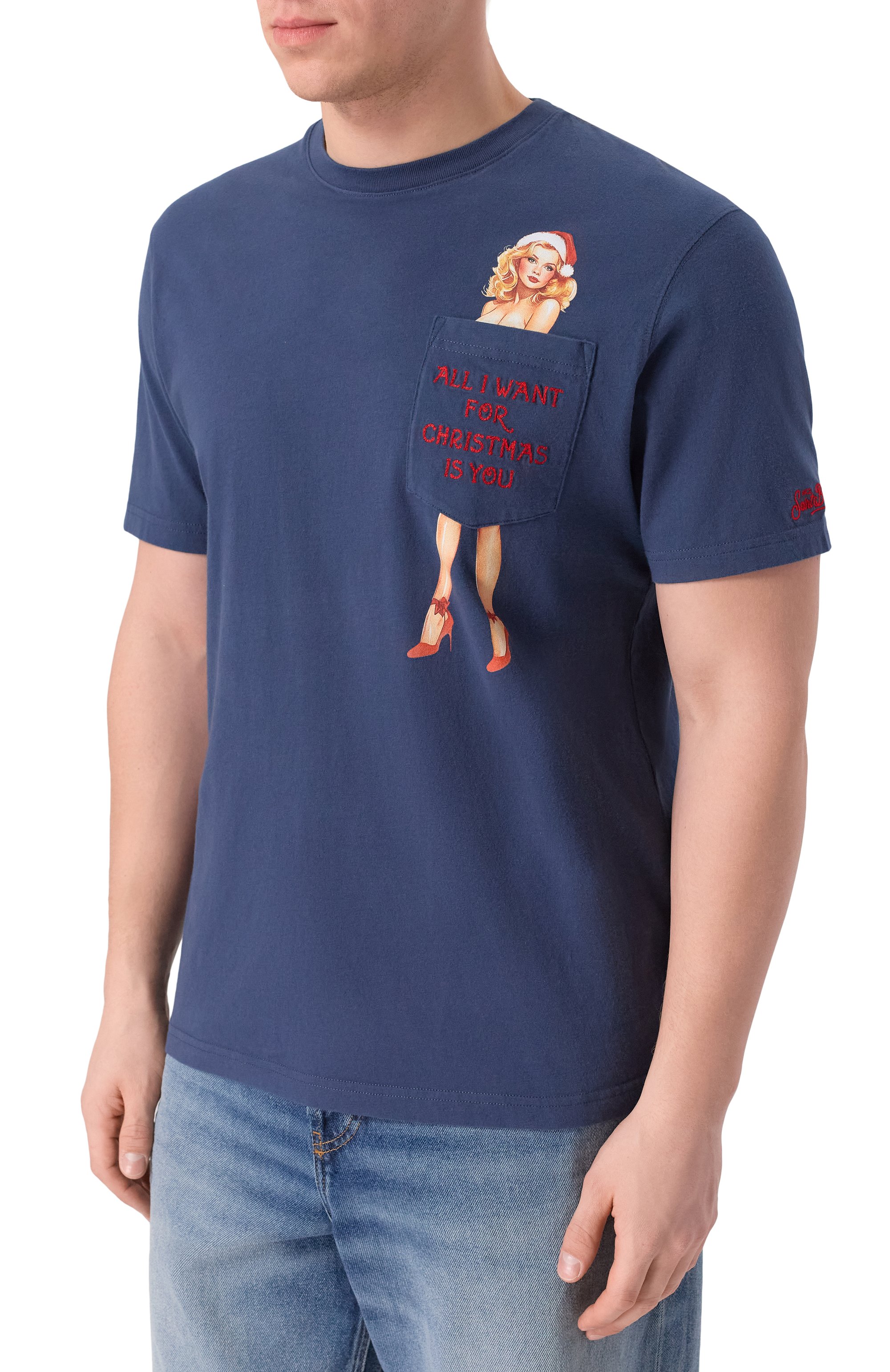 Хлопковая фу тболка MC2 SAINT BARTH, арт. C0NR0002-02658I/C0NN0R WARM, фото 3