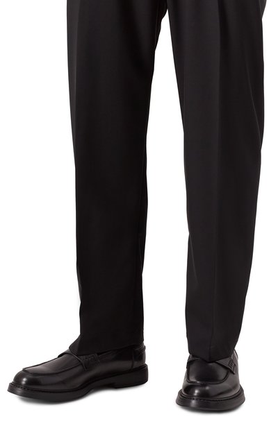 Кожаные пенни-лоферы DOUCAL'S, арт. DU2726BRUXUF188N, фото 3