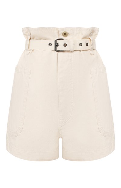 Женские шорты из смеси хлопка и льна ISABEL MARANT ETOILE, арт. SH0286-20P007E/RIKE