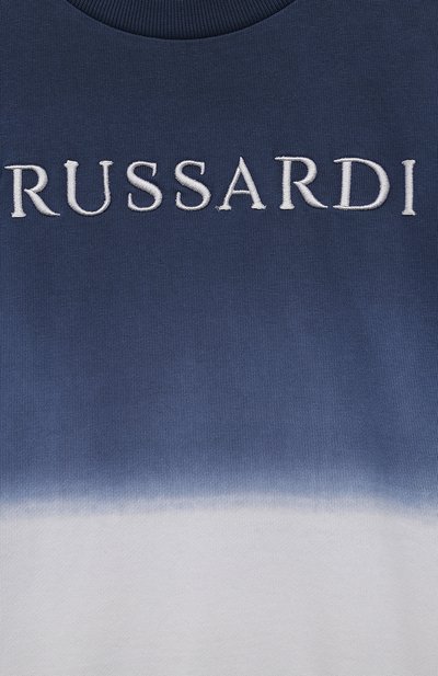 Хлопковый свитшот TRUSSARDI JUNIOR, арт. TBP23002FE, фото 3