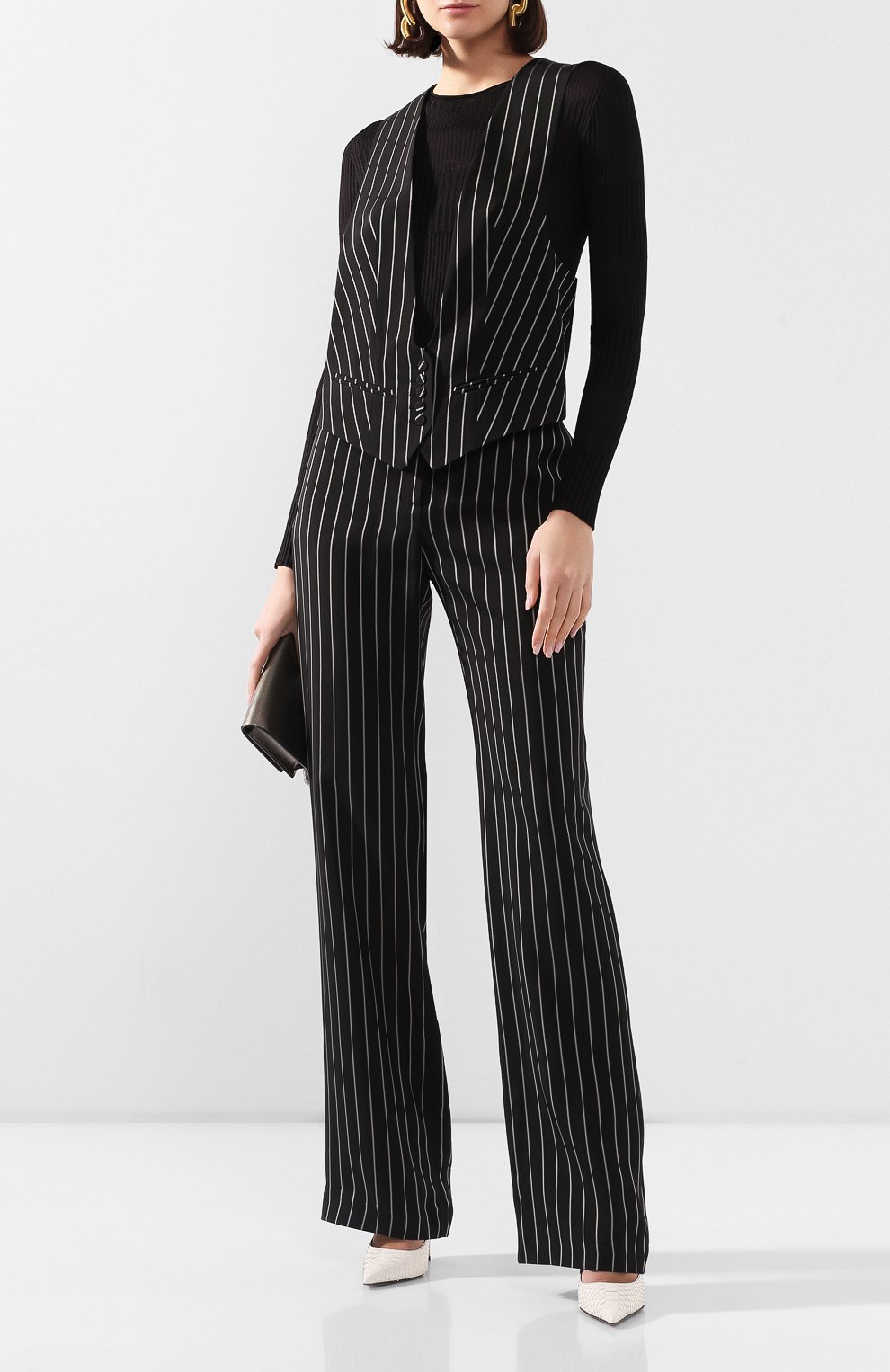 Жилет из вискозы ALEXANDRE VAUTHIER, арт. 202JA1254 1272-202, фото 2