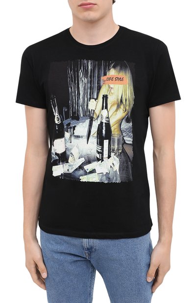 Хлопковая футболка BISIBIGLIO, арт. LIFE STR0NG/PESANTE, фото 3