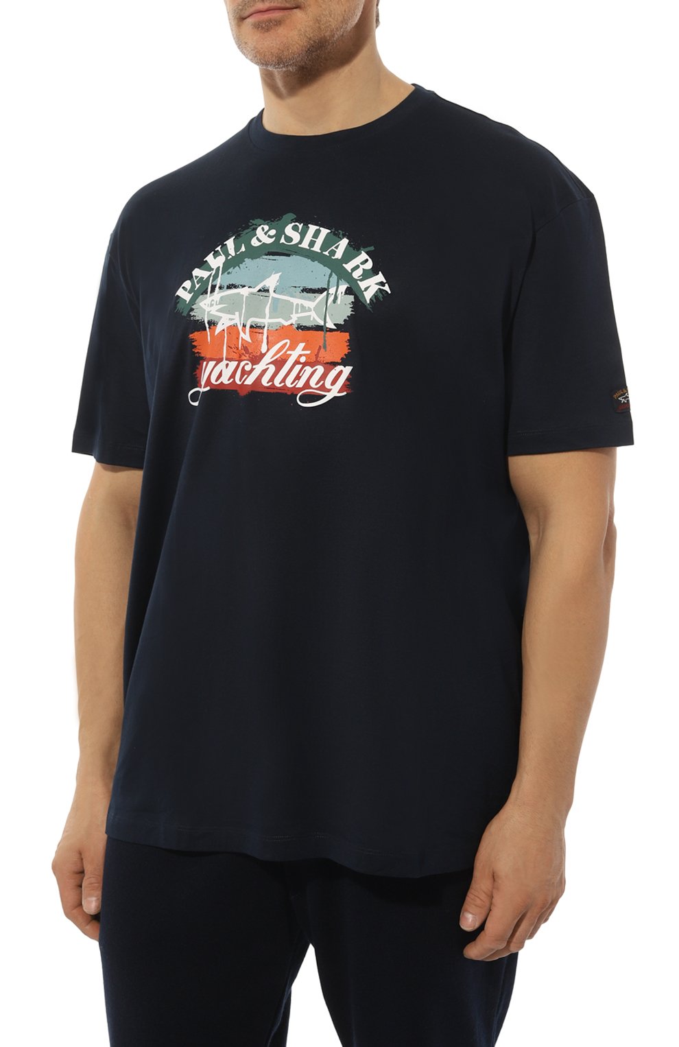 Хлопковая футболка PAUL&SHARK, арт. 13311668/3XL-6XL, фото 3