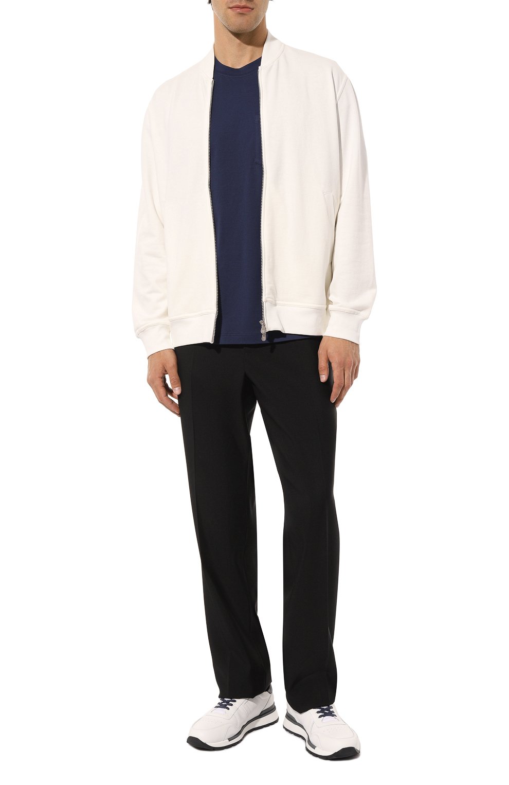 Хлопковая футболка BRUNELLO CUCINELLI, арт. M0T717197, фото 2