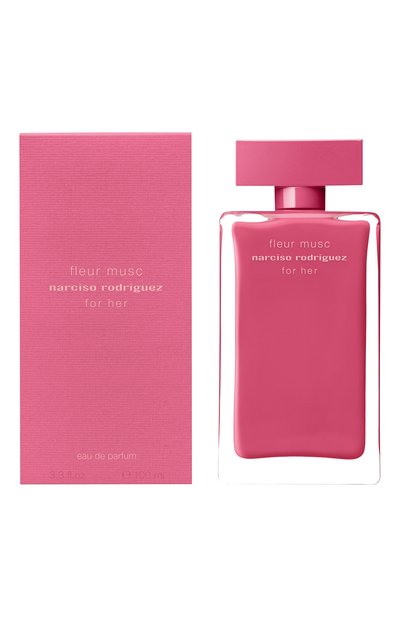 Парфюмерная вода fleur musc (100ml) NARCISO RODRIGUEZ бесцветного цвета по цене 11300 руб., арт. 881875BP, фото 2 Парфюмерная вода fleur musc (100ml) NARCISO RODRIGUEZ, арт. 881875BP, фото 2