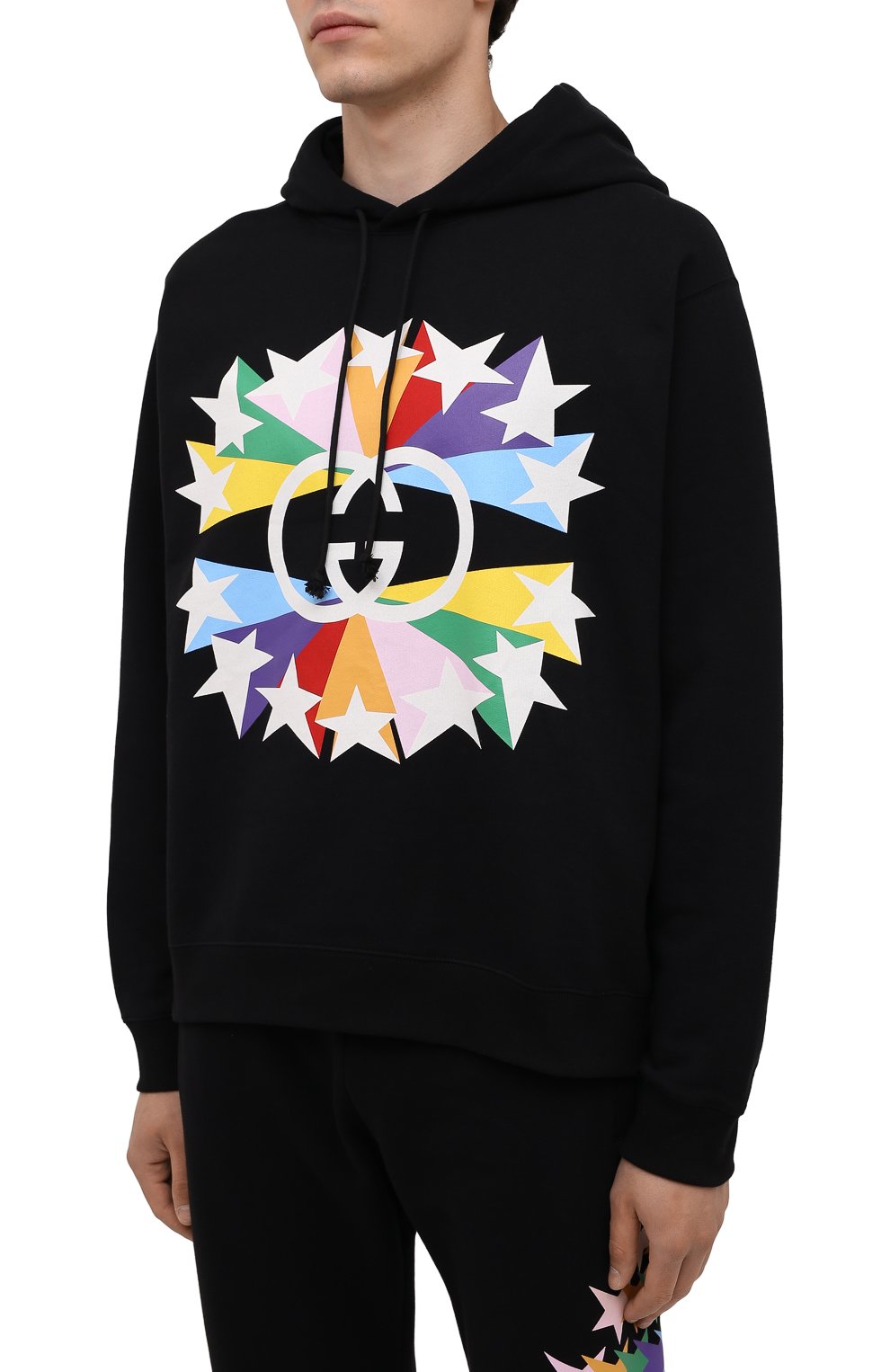 Хлопковое худи GUCCI, арт. 646953/XJDNJ, фото 3