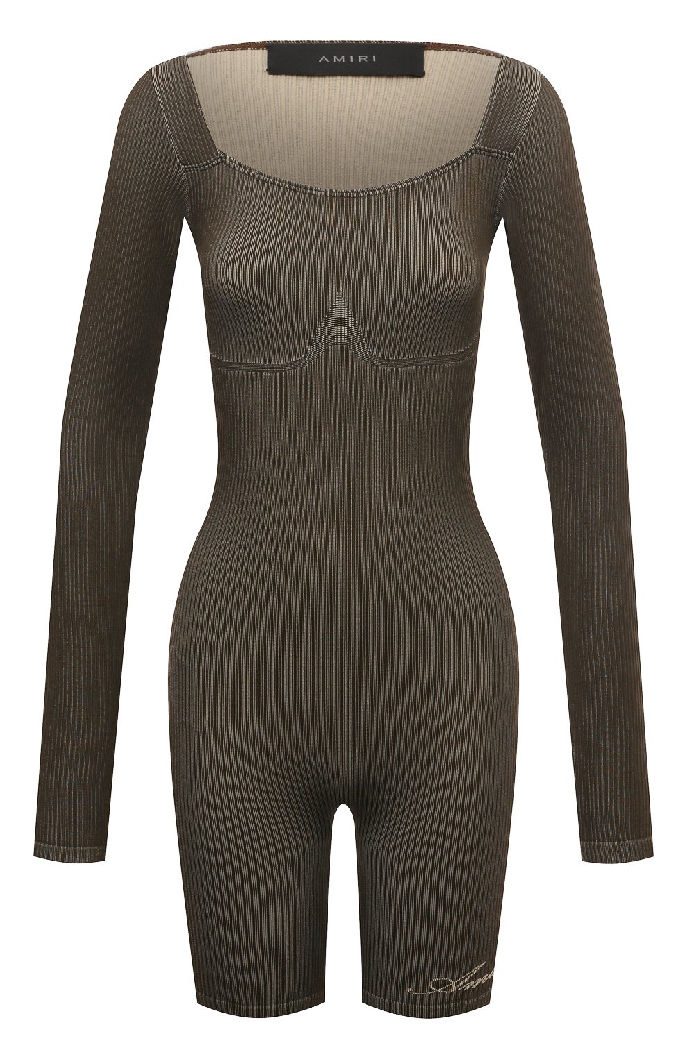 Комбинезон AMIRI хаки цвета по цене 117500 руб., арт. PS24WKL022, фото 1 Комбинезон AMIRI, арт. PS24WKL022, фото 1