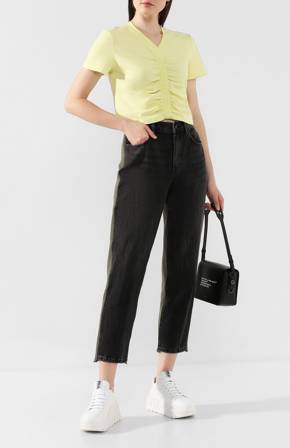 Хлопковый топ ALEXANDERWANG.T, арт. 4CC2191031, фото 2