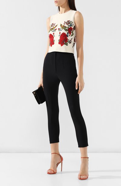 Топ с принтом ALEXANDER MCQUEEN разноцветного цвета по цене 131000 руб., арт. 571661/Q1WWA, фото 2 Топ с принтом ALEXANDER MCQUEEN, арт. 571661/Q1WWA, фото 2