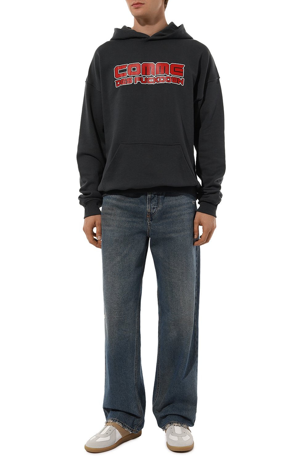 Хлопковое худи COMME DES FUCKDOWN, арт. CFABM01343, фото 2