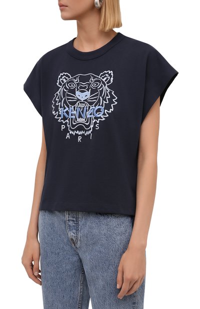 Хлопковая футболка KENZO, арт. FB62TS6454YF, фото 3