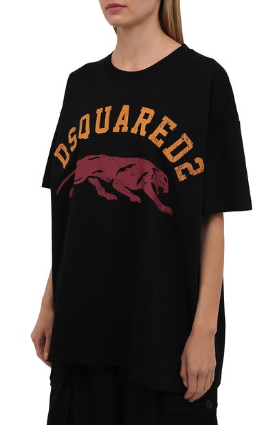Хлопковая футболка DSQUARED2, арт. S75GD0202/S23009, фото 3