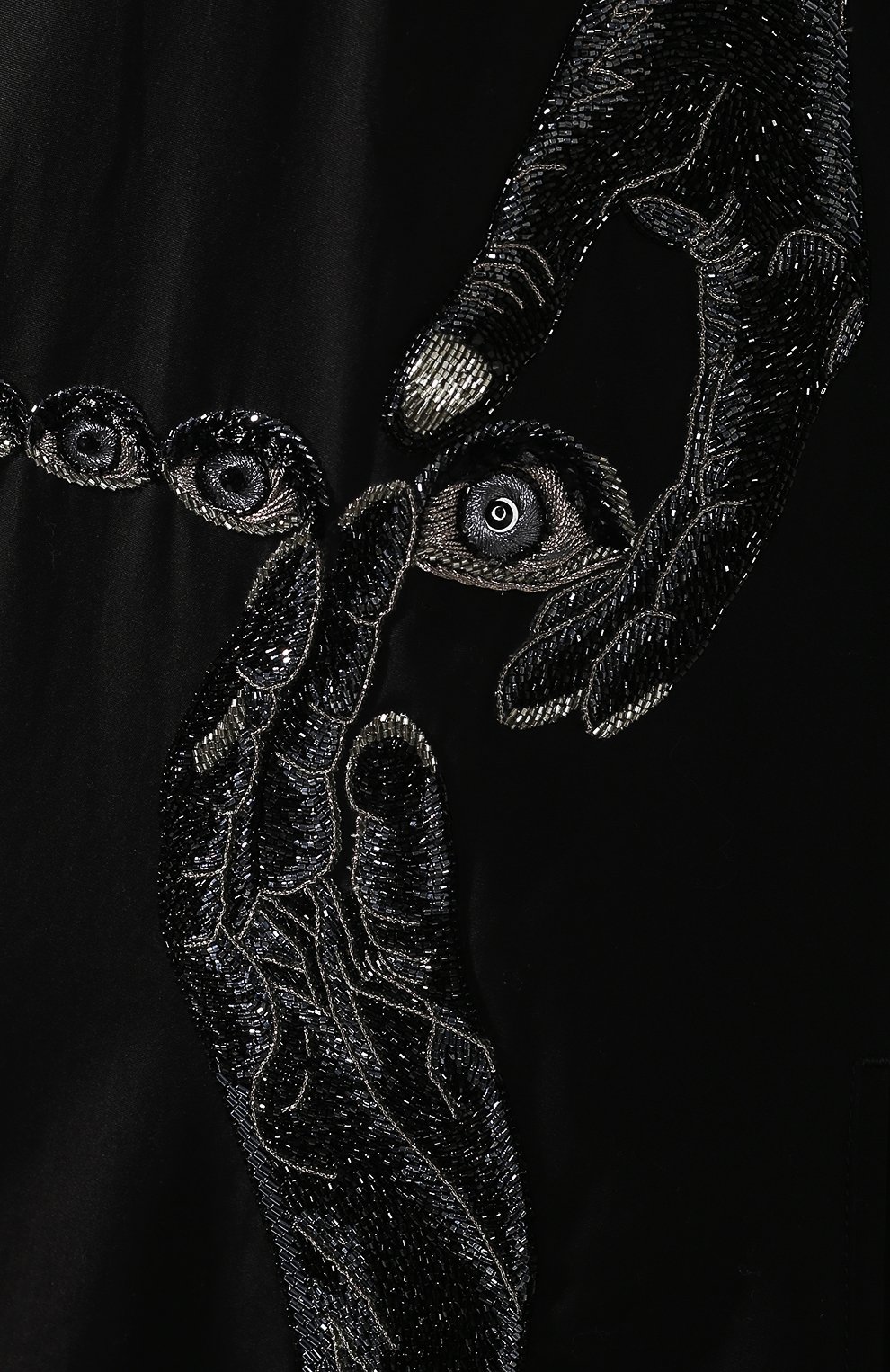 Хлопковое платье YOHJI YAMAMOTO, арт. YJ-D10-028, фото 5