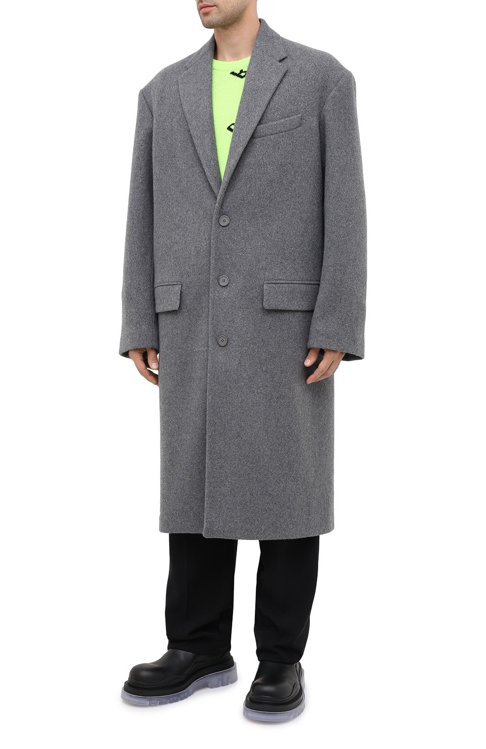 Шерстяное пальто BALENCIAGA, арт. 626533/TIU13, фото 4