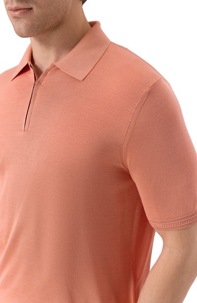 Шелковое поло STEFANO RICCI, арт. K616215P31/F26101, фото 5