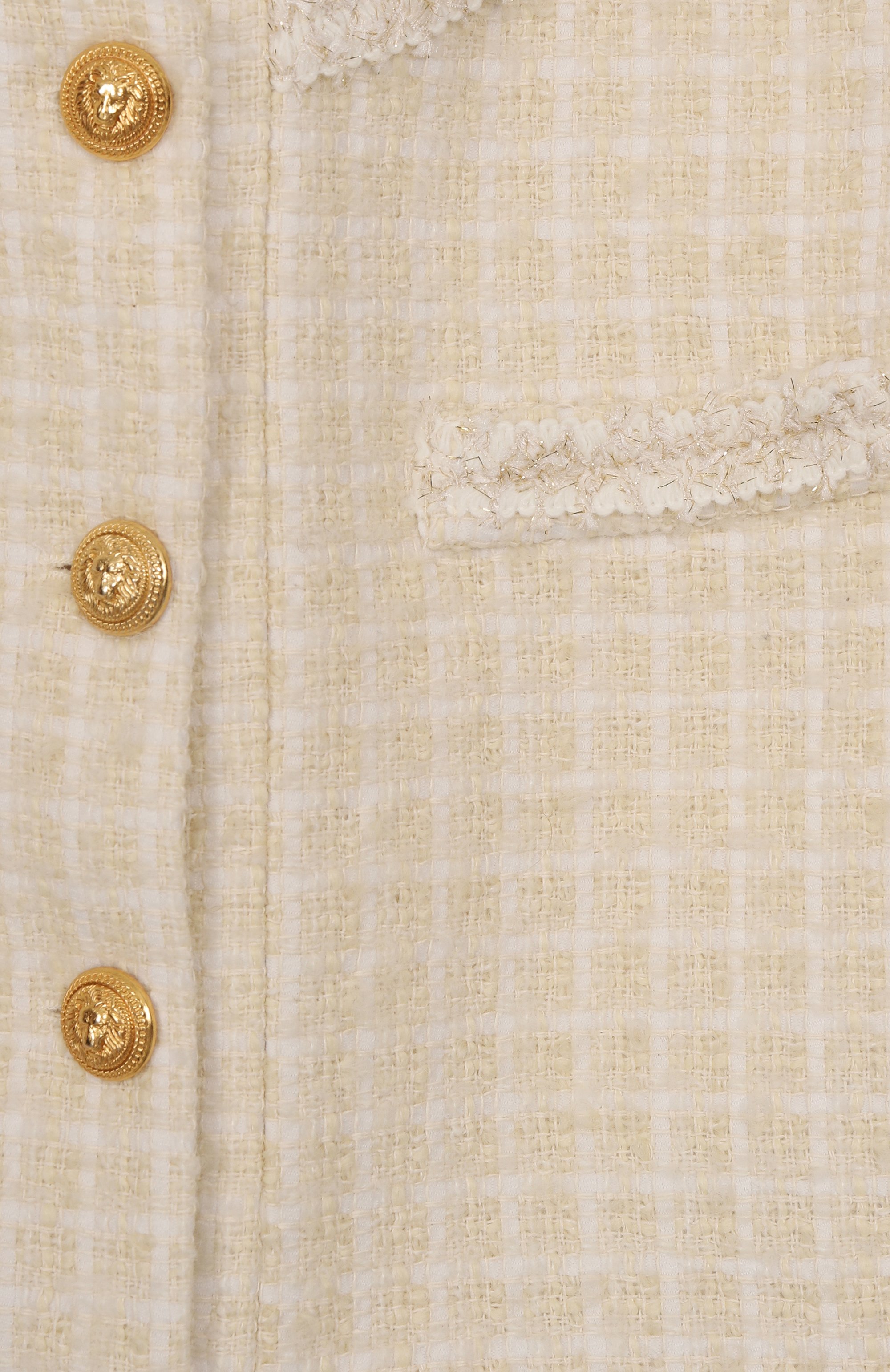 Твидовый жакет BALMAIN, арт. BX2A64, фото 3