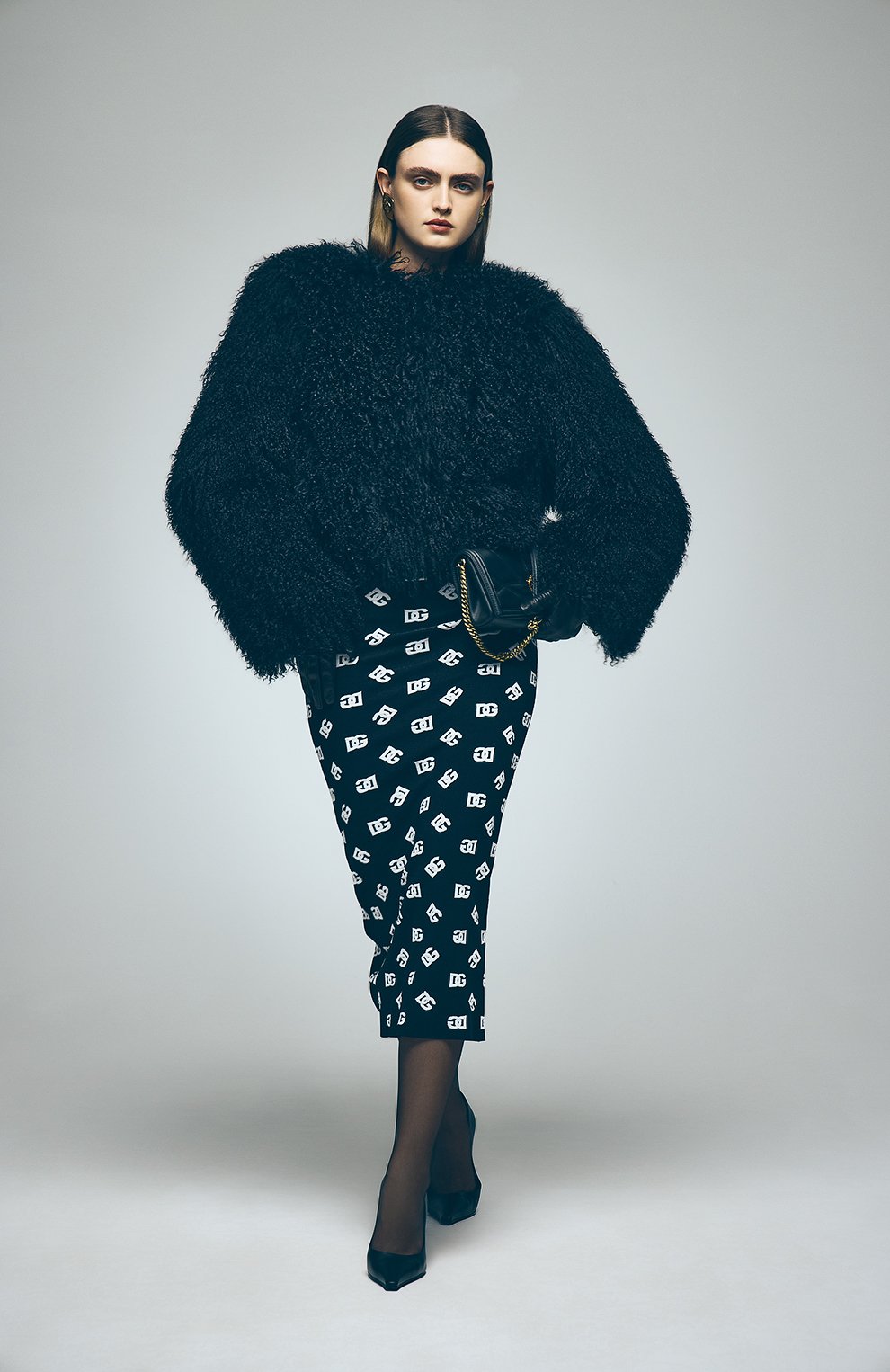 Юбка из вискозы DOLCE & GABBANA, арт. FX002T/JAIK3, фото 6