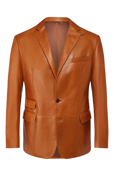 Кожаный пиджак RALPH LAUREN, арт. 798764555, фото 1