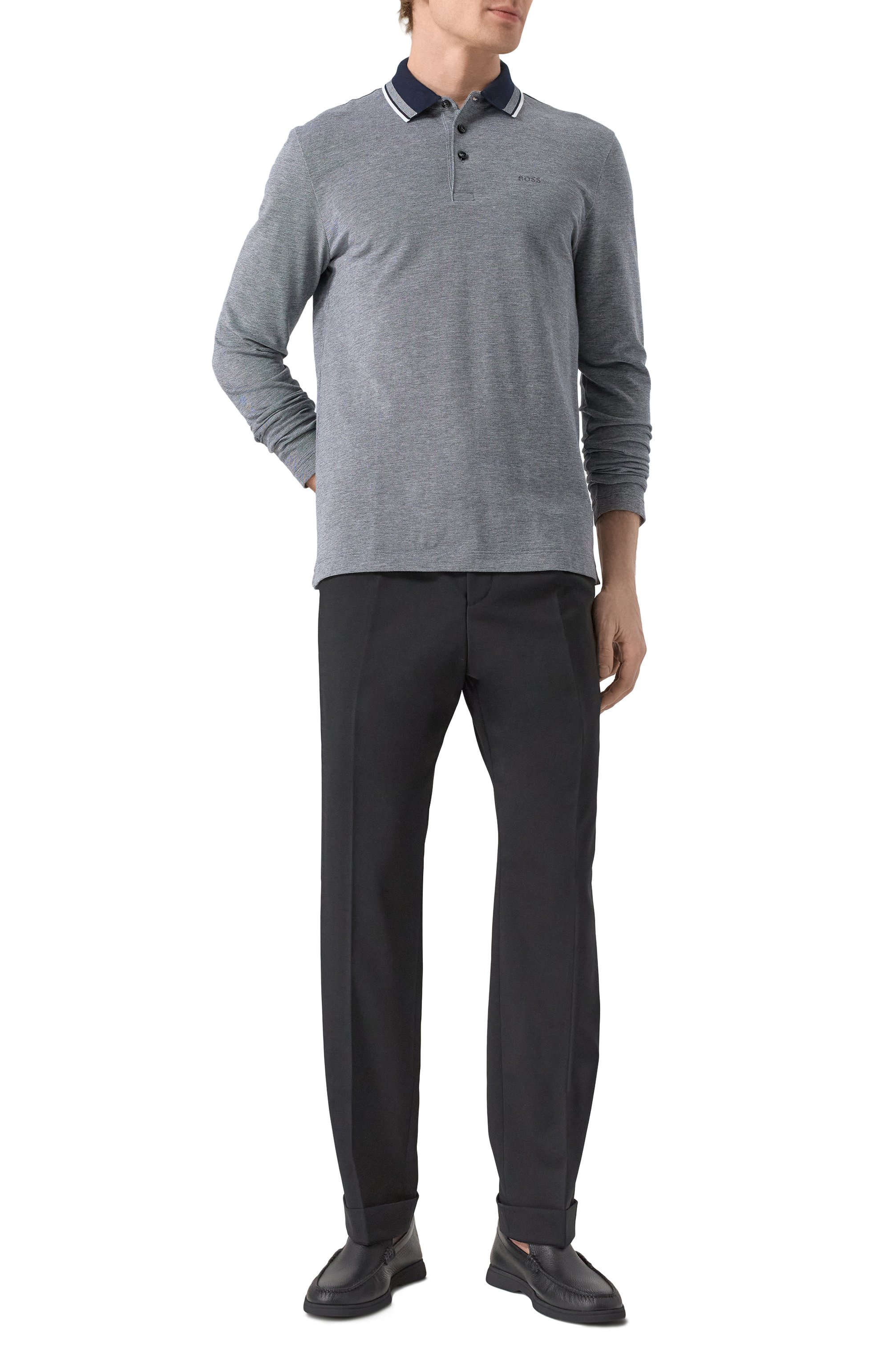 Кожаные лоферы sienne BOSS, арт. 50536173, фото 2