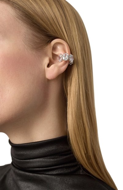 Кафф 88 JEWLIA серебряного цвета по цене 20500 руб., арт. JR-210, фото 2 Кафф 88 JEWLIA, арт. JR-210, фото 2