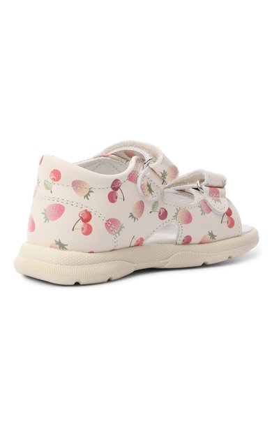 Кожаные сандалии new river FALCOTTO кремового цвета по цене 9950 руб., арт. 1501173/02_001, фото 3 Кожаные сандалии new river FALCOTTO, арт. 1501173/02_001, фото 3