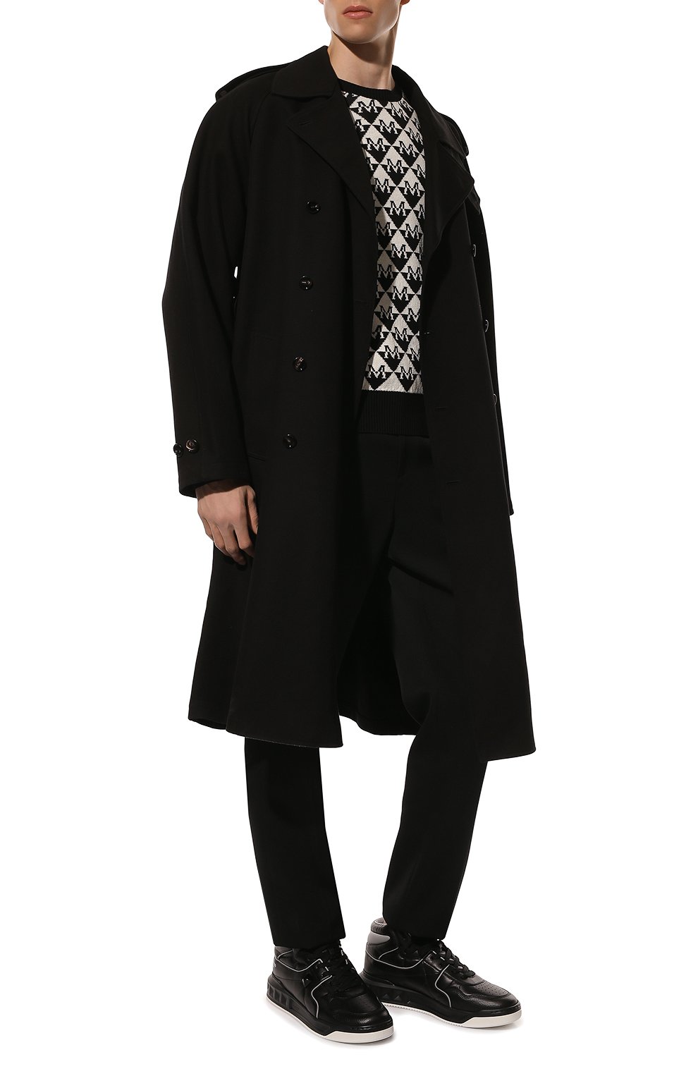 Джемпер из шерсти и хлопка MONCLER, арт. H1-091-9C000-08-M1485, фото 2