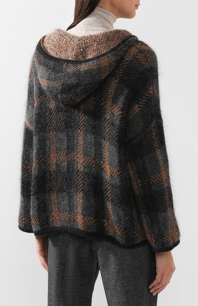 Двусторонний кардиган с капюшоном BRUNELLO CUCINELLI, арт. M3L343006, фото 4