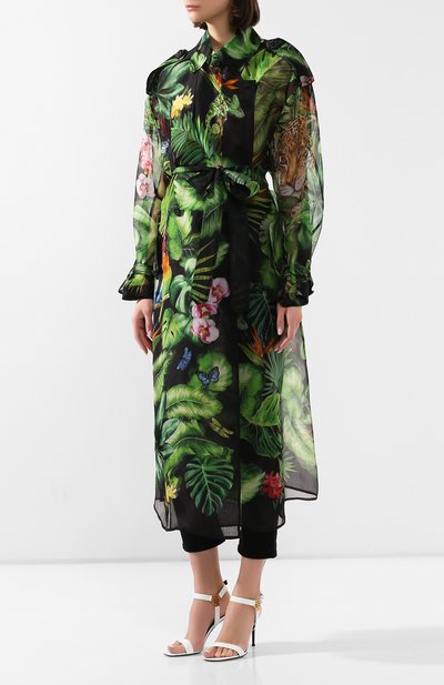Шелковый тренч DOLCE & GABBANA, арт. F0Z73T/GDU47, фото 3