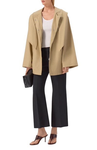 Брюки из вискозы и шерсти TOTEME, арт. 262-WRB0367-FB0336, фото 2