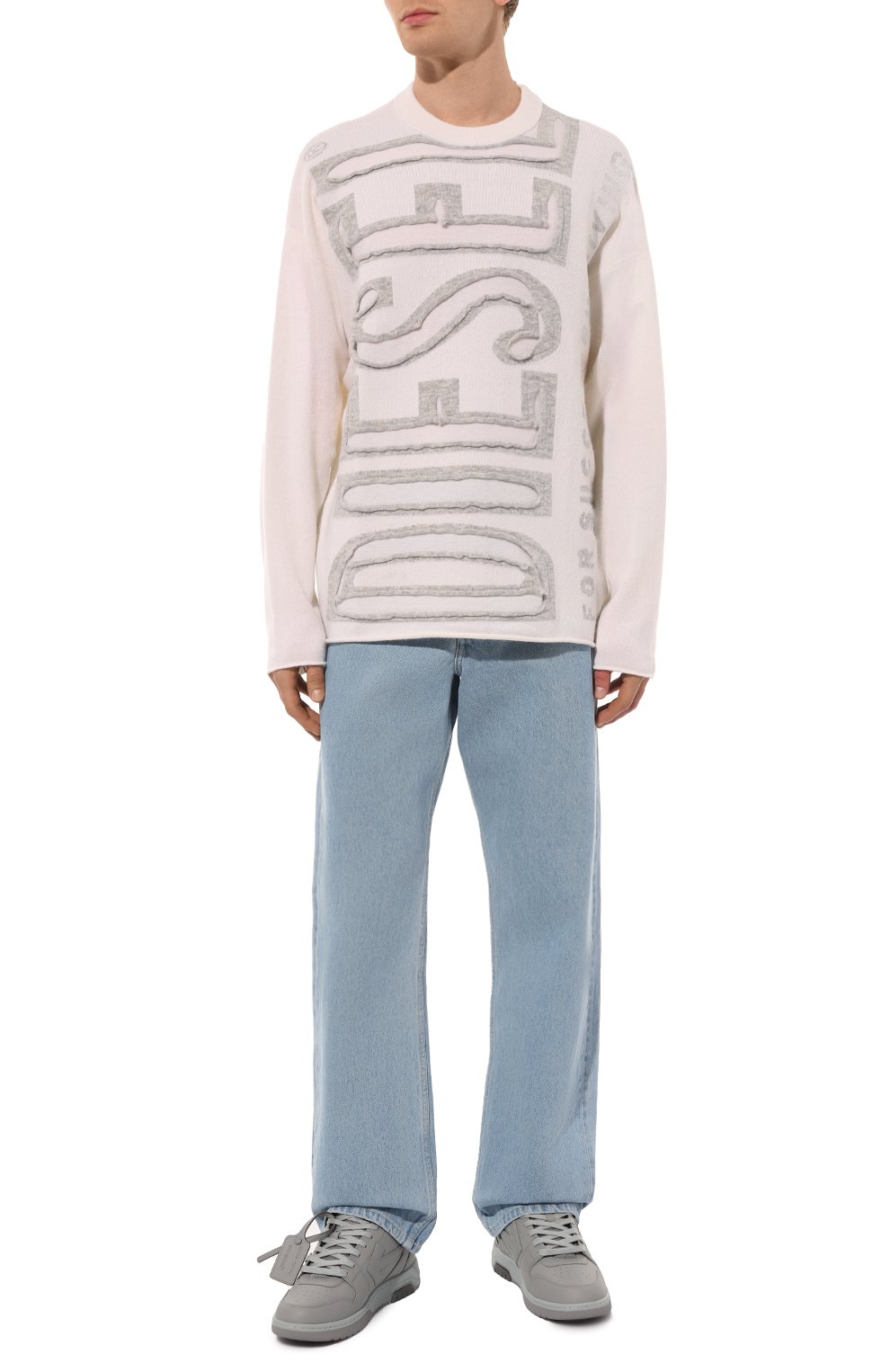 Шерстяной джемпер DIESEL, арт. A12447/0BNBD, фото 2