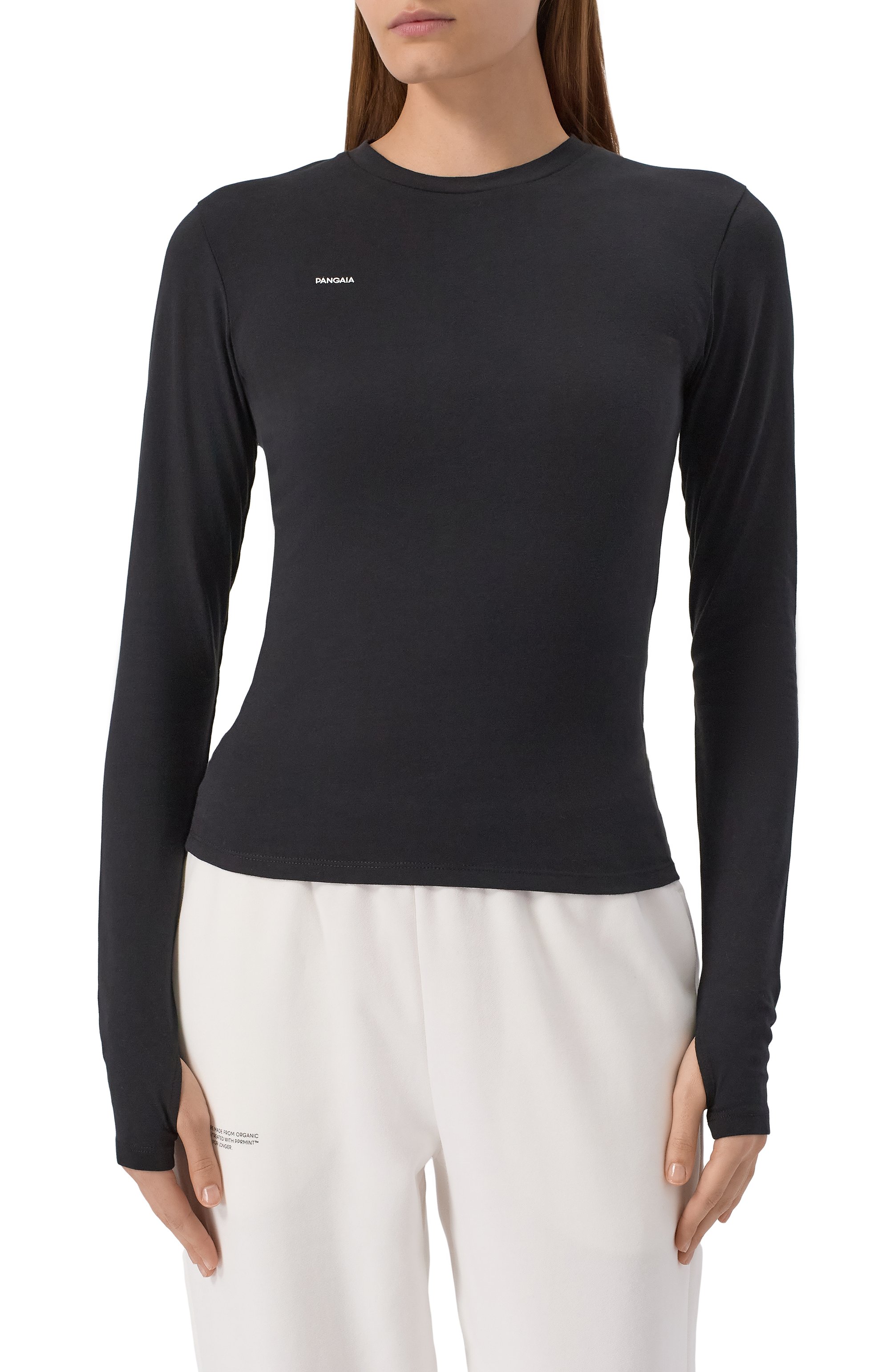 Хлопковый лонгслив PANGAIA, арт. 10002429, фото 3