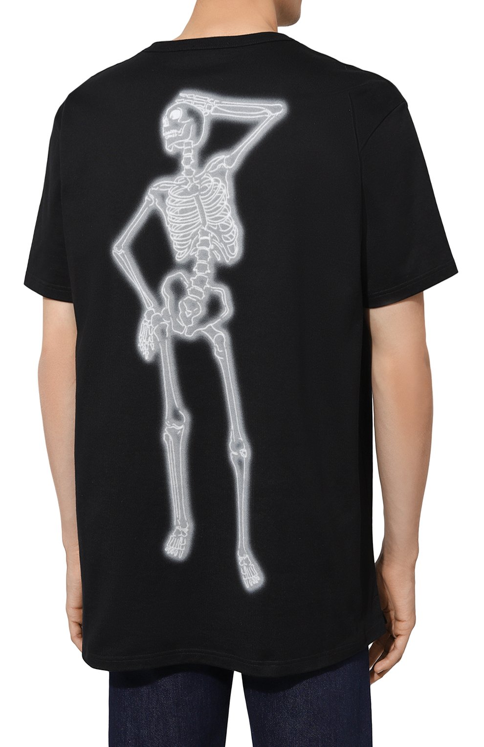 Хлопковая футболка ALEXANDER MCQUEEN, арт. 750656, фото 4