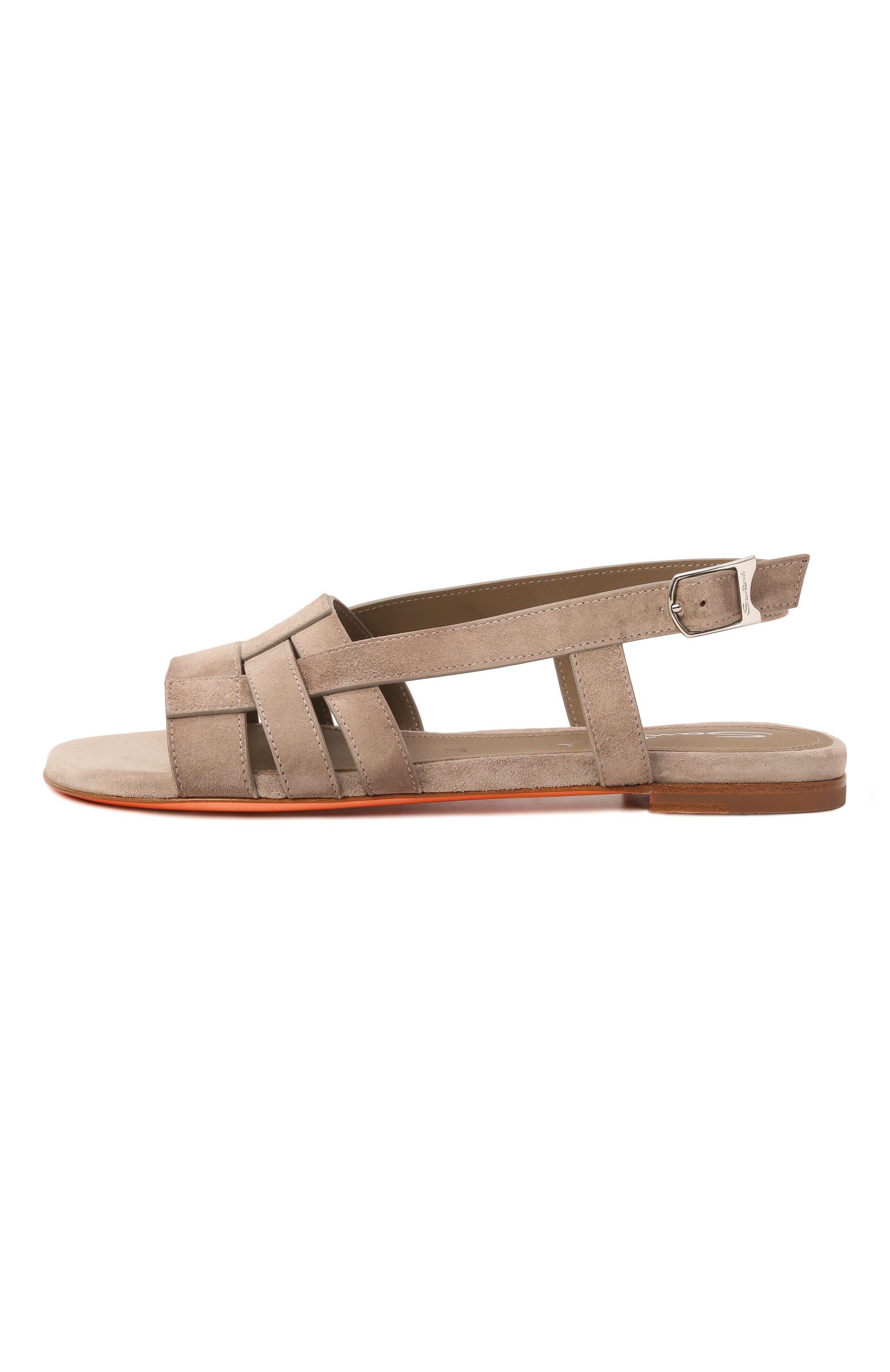 Замшевые сандалии SANTONI, арт. WHPG70832HA1T0AE, фото 4