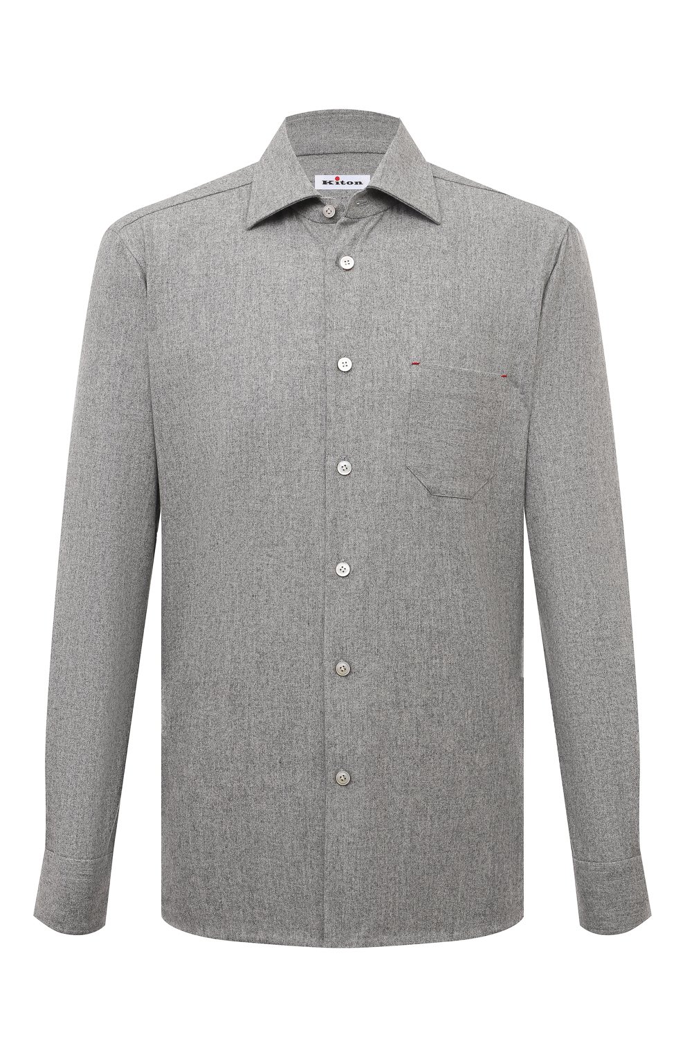Шерстяная рубашка KITON, арт. UMCNERK0131C06, фото 1