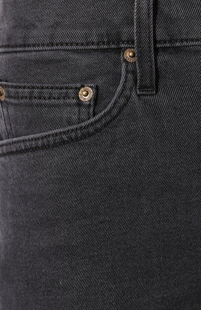 Джинсовые шорты NANUSHKA черного цвета по цене 28850 руб., арт. KIKI_BLACK_STRETCH DENIM, фото 5 Джинсовые шорты NANUSHKA, арт. KIKI_BLACK_STRETCH DENIM, фото 5