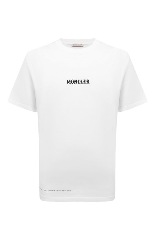 Хлопковая футболка Circus 7 Moncler FRGMT Hiroshi Fujiwara Moncler Genius