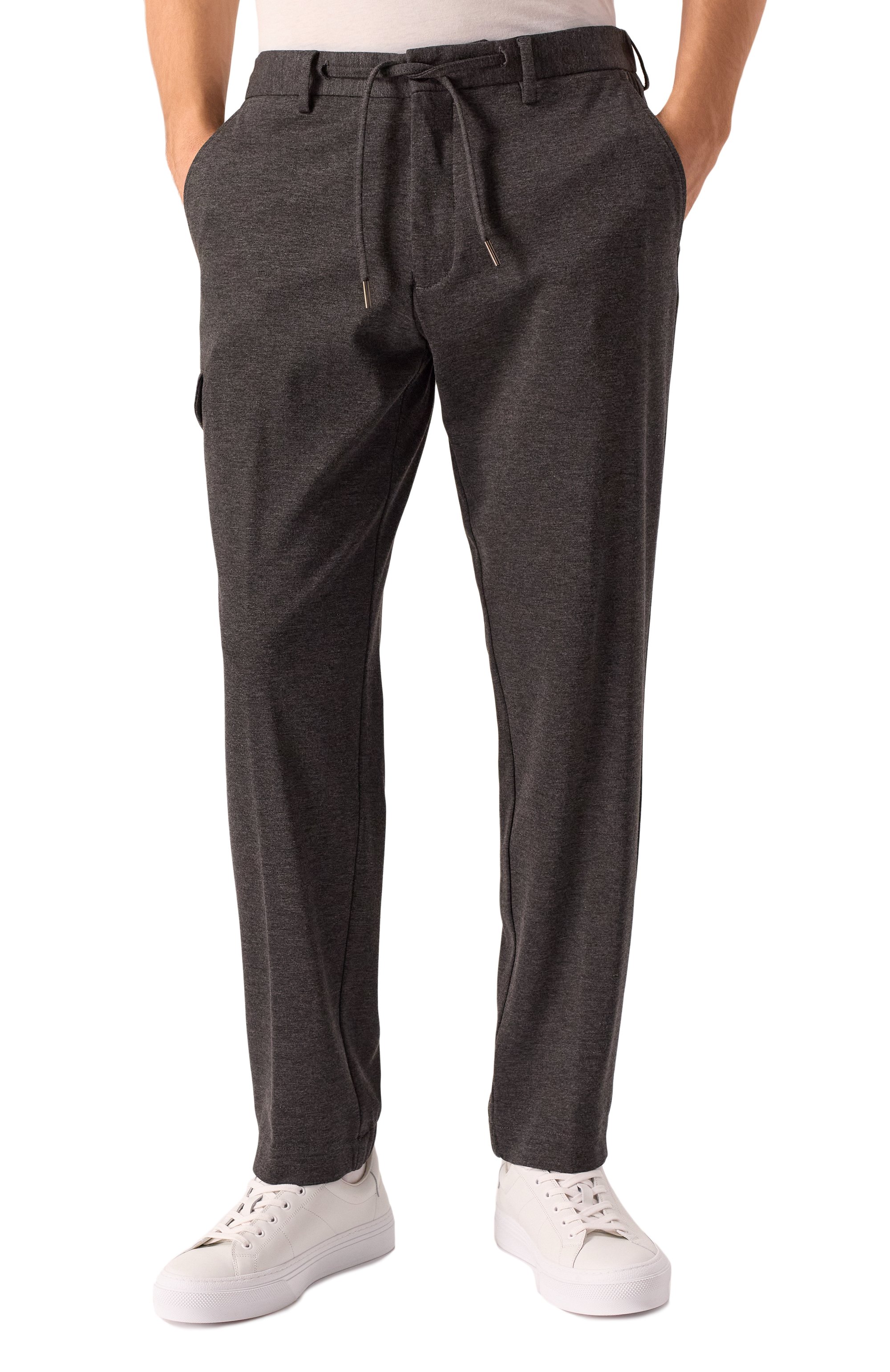 Брюки из вискозы MVST темно-серого цвета по цене 66350 руб., арт. 3GMM/9806, фото 3 Брюки из вискозы MVST, арт. 3GMM/9806, фото 3