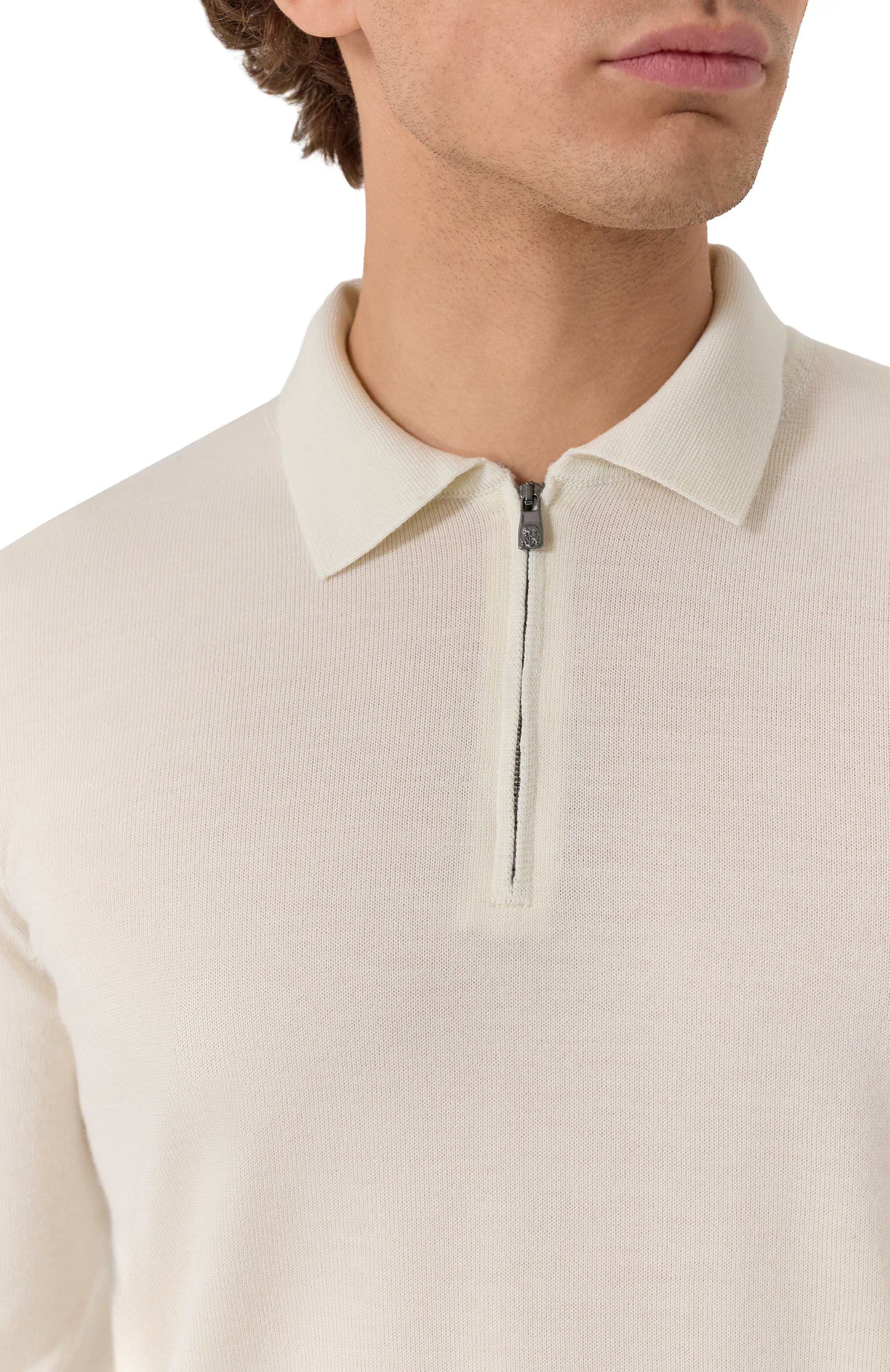 Шерстяное поло CORNELIANI, арт. 26M50F-2625100, фото 5